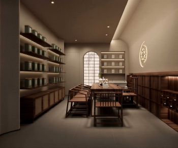 New Chinese Style Tea House-ID:746347904