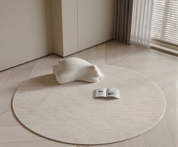 Modern Circular Carpet-ID:257168058