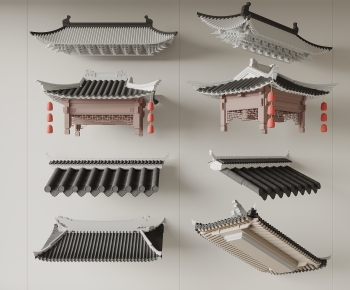 Chinese Style Building Component-ID:396214018