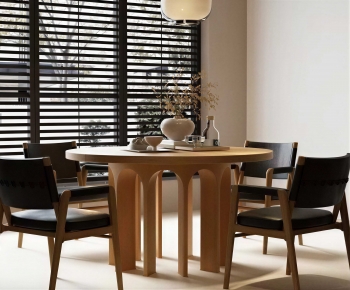 Modern Dining Table And Chairs-ID:376025929