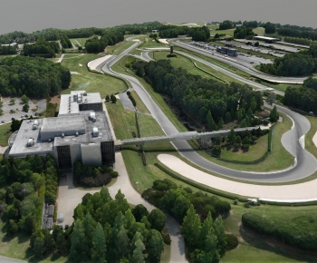 Modern Architectural Bird's-eye View Planning-ID:517680885