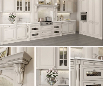 European Style Kitchen Cabinet-ID:355725058
