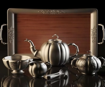 New Chinese Style Tea Set-ID:522790045