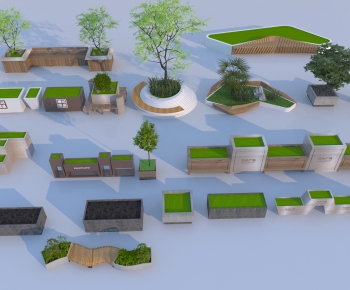 Modern Flower Bed, Flower Bowl, Flower Box-ID:548998127