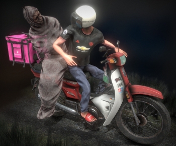 Modern Motorcycle-ID:712438117