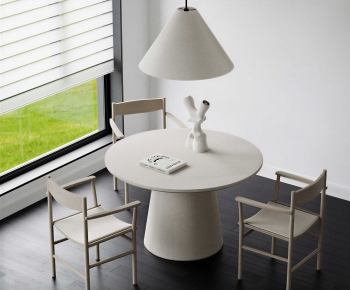 Modern Dining Table And Chairs-ID:585495002