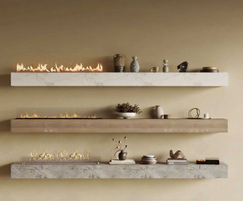 Modern Electronic Fireplace-ID:400609024