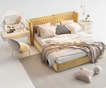 French Style Double Bed-ID:890573983