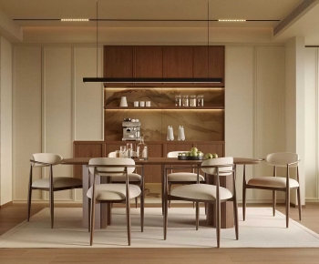 New Chinese Style Dining Room-ID:389056922