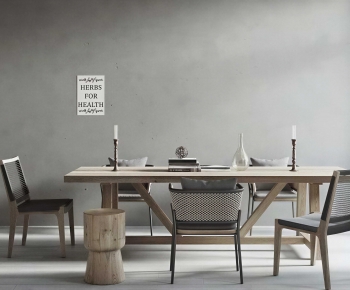 Modern Dining Table And Chairs-ID:778965958