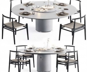 Modern Dining Table And Chairs-ID:493401051