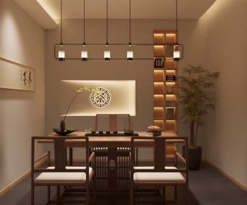 New Chinese Style Tea House-ID:630604034