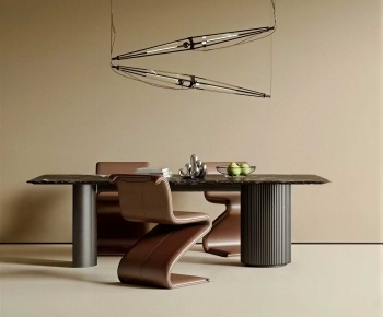 Modern Dining Table And Chairs-ID:507741083