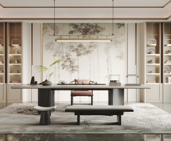 New Chinese Style Tea House-ID:482903964