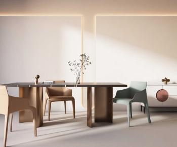 Modern Dining Table And Chairs-ID:973958027