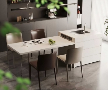 Modern Dining Table And Chairs-ID:581713911