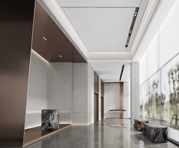 Modern Real Estate Sales Office-ID:259329083