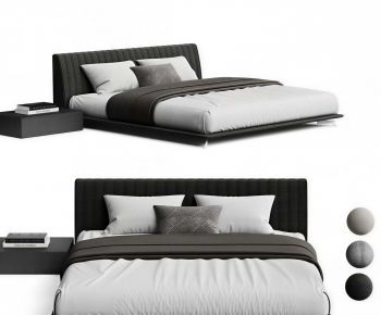 Modern Double Bed-ID:544920013