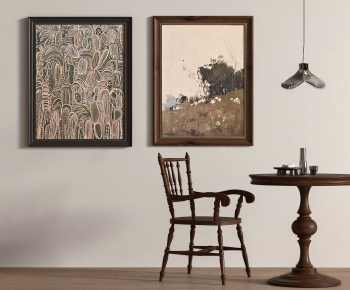 French Style Leisure Table And Chair-ID:696539951