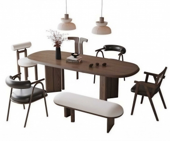 Modern Dining Table And Chairs-ID:942483907