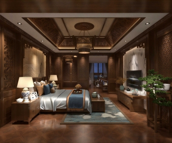 Chinese Style Bedroom-ID:851839075