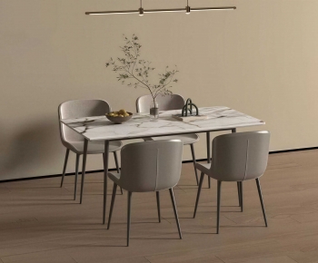 Modern Dining Table And Chairs-ID:570019019