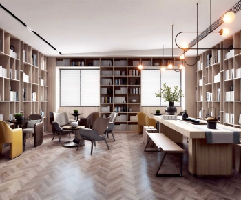 Modern Bookstore Book Bar-ID:616138945