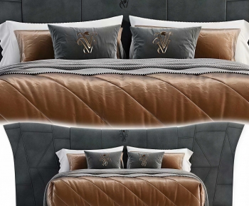 Modern Double Bed-ID:286993984