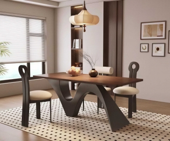 Modern Dining Table And Chairs-ID:999760682