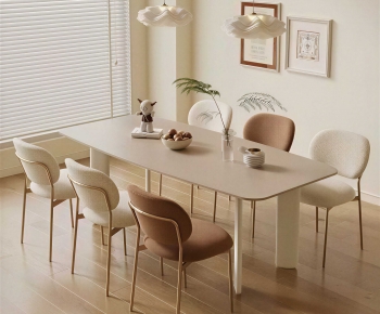 Modern Dining Table And Chairs-ID:530433896