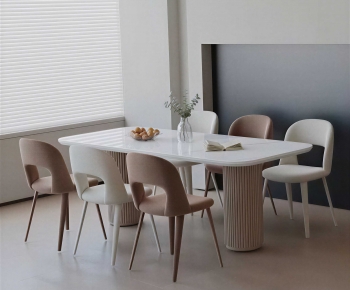 Modern Dining Table And Chairs-ID:757746937