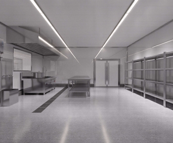 Modern Central Kitchen-ID:548203952