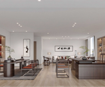 New Chinese Style Manager's Office-ID:994213103