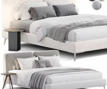 Modern Double Bed-ID:649317984