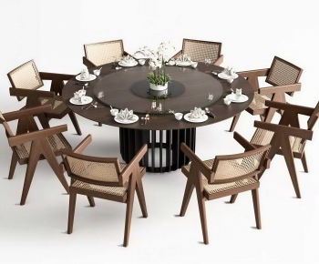 Modern Dining Table And Chairs-ID:692831048
