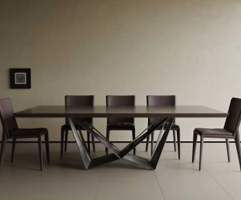 Modern Dining Table And Chairs-ID:794378046