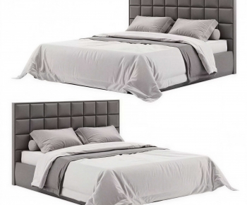 Modern Double Bed-ID:584768062