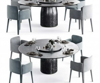 Modern Dining Table And Chairs-ID:225053079