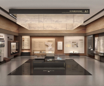 Modern Exhibition Hall-ID:913974052