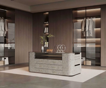 Modern Clothes Storage Area-ID:710068946