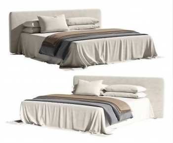 Modern Double Bed-ID:973994025