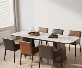 Modern Dining Table And Chairs-ID:832150949
