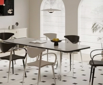 Modern Dining Table And Chairs-ID:187691932