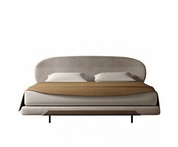 Modern Double Bed-ID:644304048