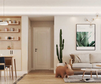 Modern A Living Room-ID:102770378