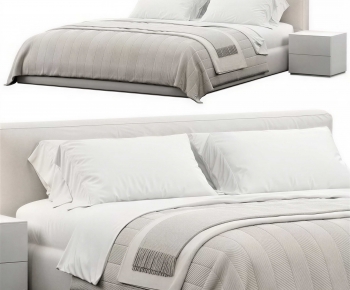 Modern Double Bed-ID:406955009