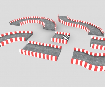 Modern Building Component-ID:308023936