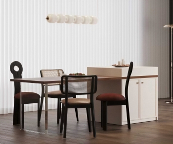 Modern Dining Table And Chairs-ID:559961084