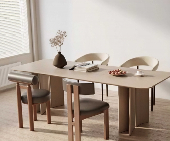 Modern Dining Table And Chairs-ID:381952055