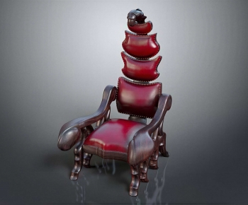 Retro Style Single Sofa-ID:207257033